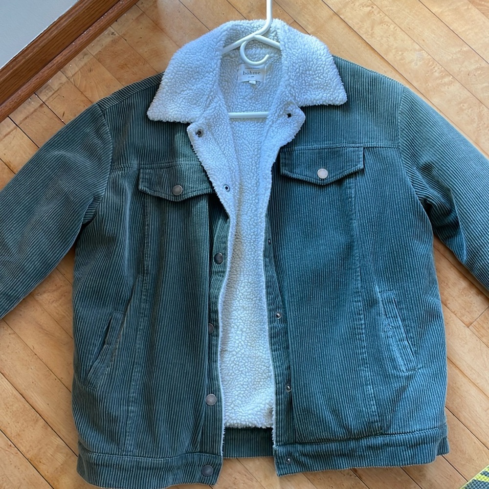Sherpa trucker jacket